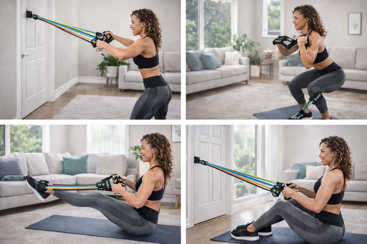 Complete Home Workout Resistance Bands Set