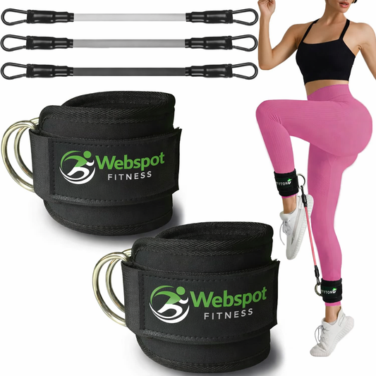 Ankle Resistance Bands Ankle Bands with Cuffs For Women