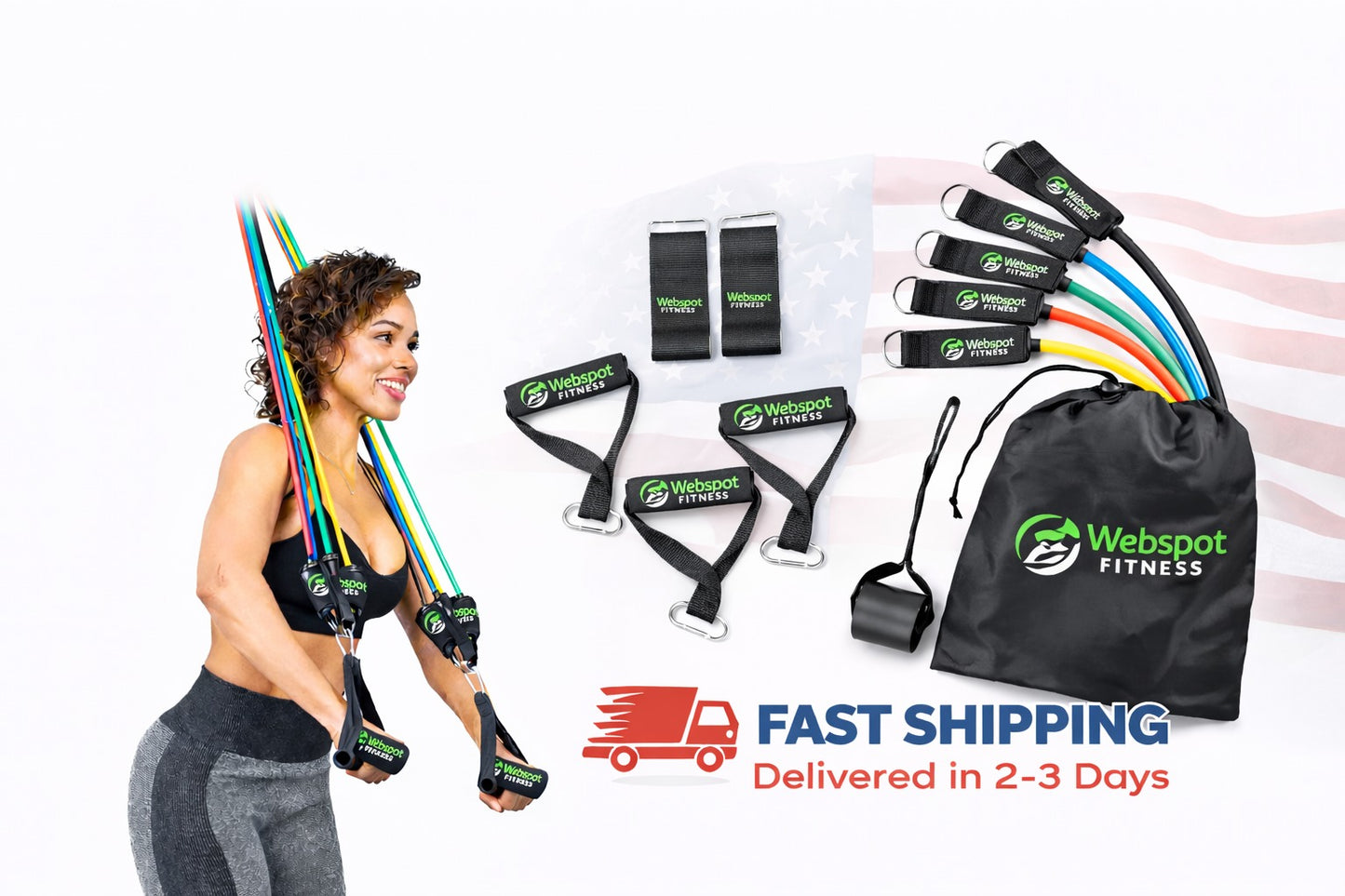 Complete Home Workout Resistance Bands Set